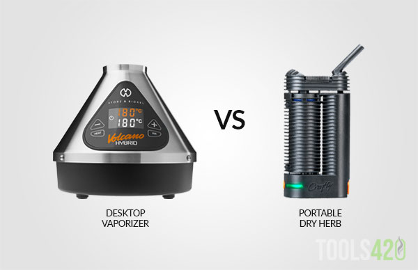 Dry Herb Vaporizer - Desktop Vs Portable