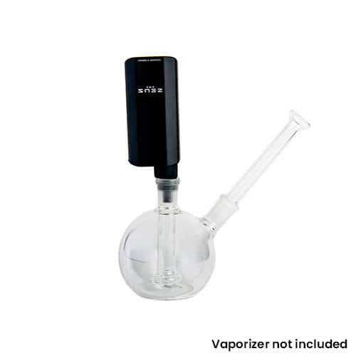 Zeus Vaporizer inside 14mm whip bubbler