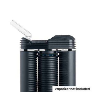 Mighty Vaporizer with glass mouthpiece