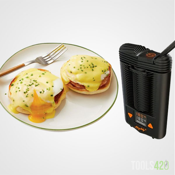 mighty plus and eggs benedict