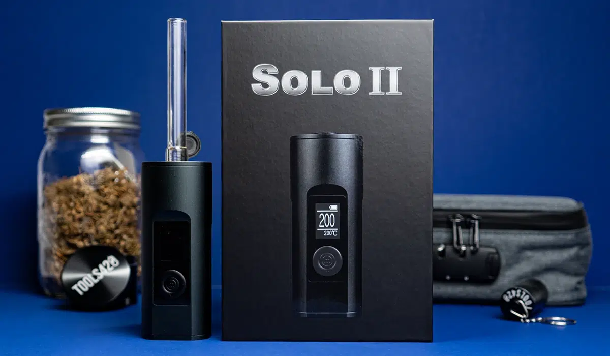 Arizer Solo II Essentials Bundle, Free Discreet Shipping
