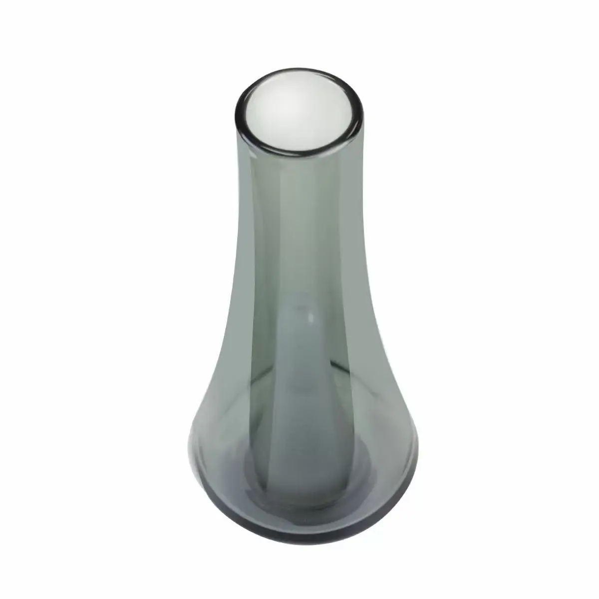 Top View of Utillian 8 Tinted Glass Mouthpiece Opening