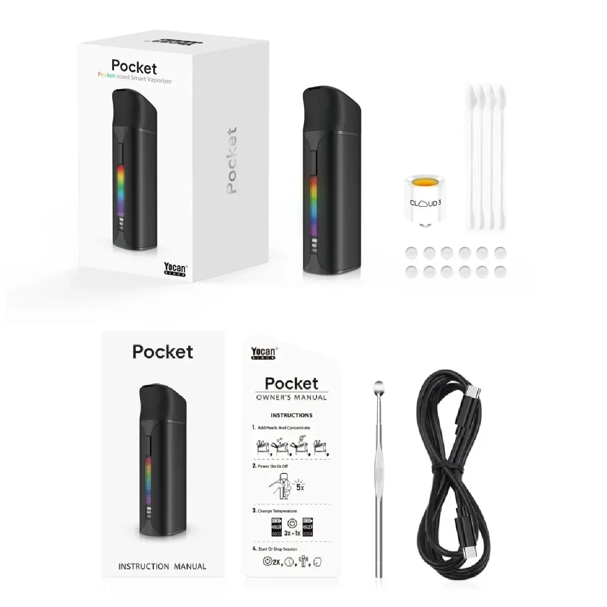 Yocan Pocket All in Box