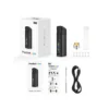 Yocan Black Pocket Mini Dab Pen Vaporizer complete starter kit with accessories and packaging