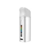 Yocan Black Pocket Mini Dab Pen Vaporizer in metallic silver with digital temperature screen