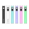 Yocan Flat 2.0 510 Thread Battery Lineup in Black, Silver, Blue, Purple, Pink, and Green