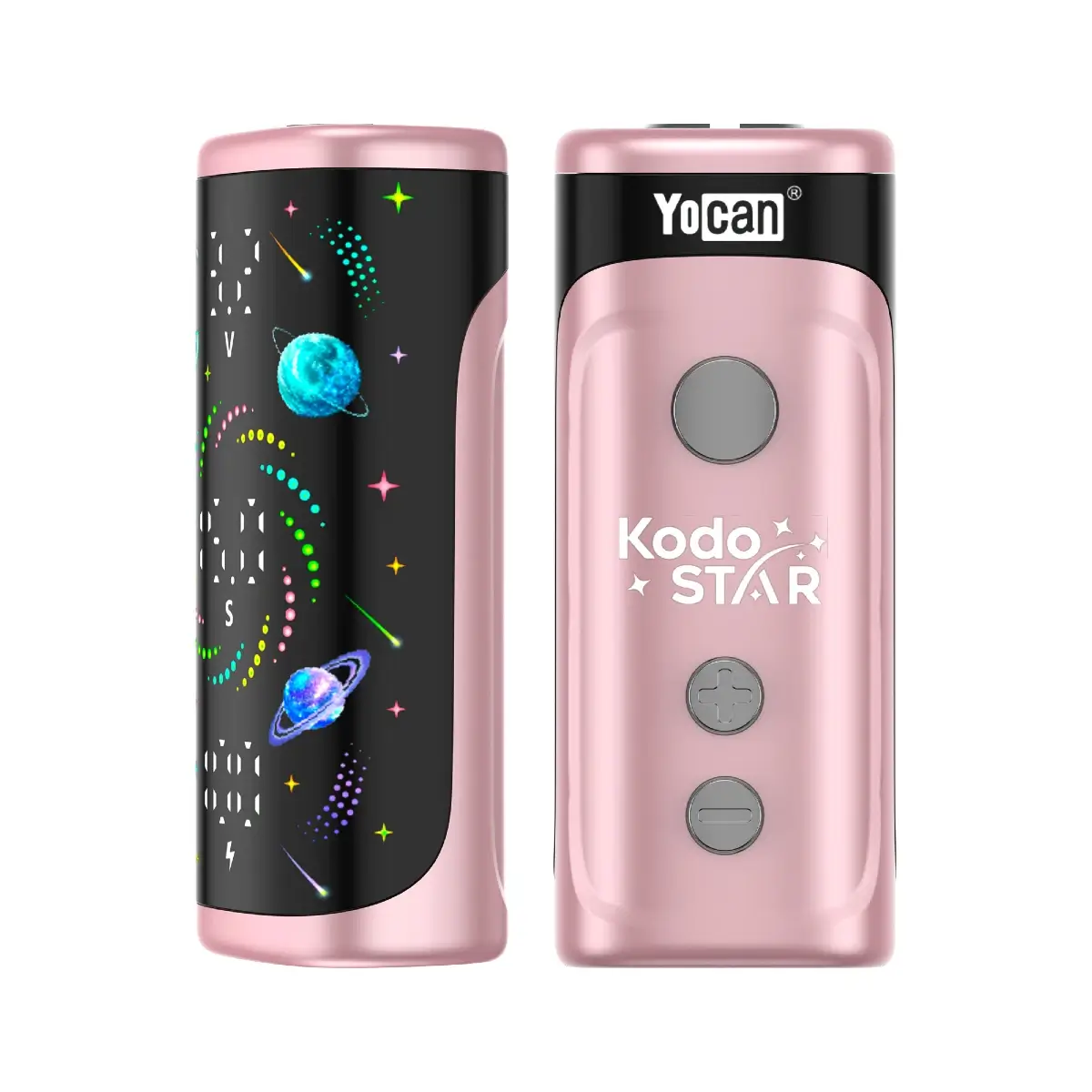 Yocan Kodo Star 510 Thread Battery Pink Galaxy Display Vaporizer
