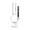 Pulsar 510 DL Delta Black Vape Pen Inserted into Glass Water Pipe Joint