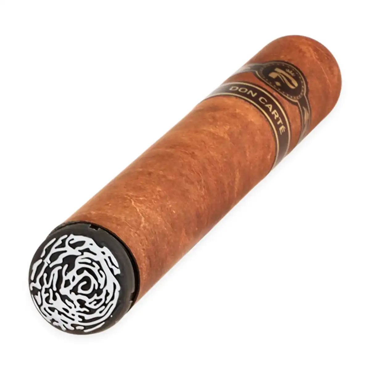 Pulsar 510 Don Carté Vaporizer angled side view with detailed cigar leaf finish