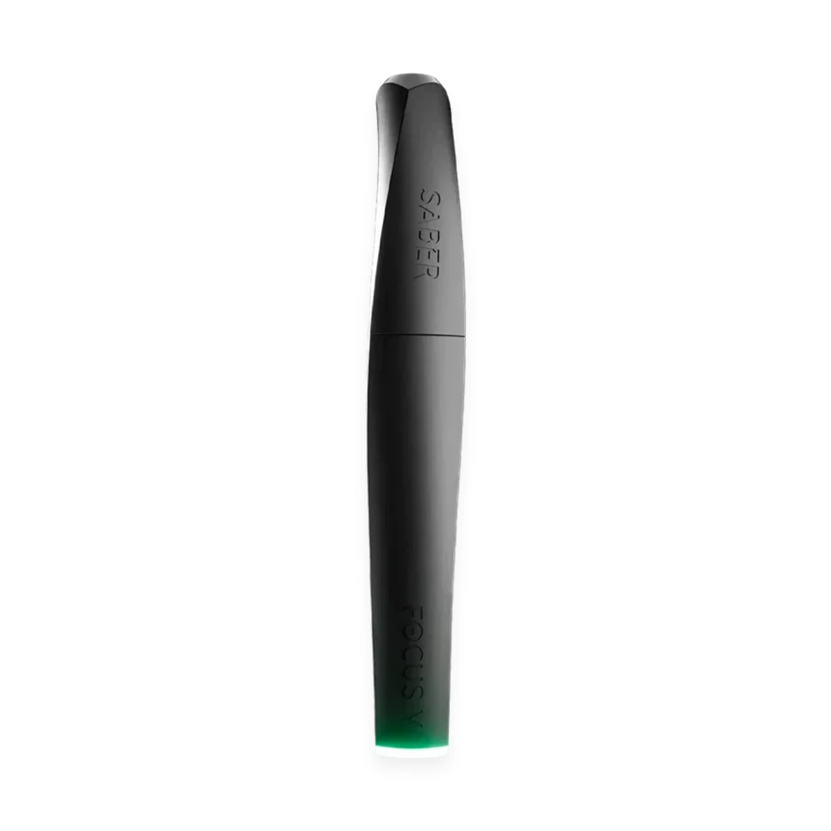 Focus V Saber Electric Dab Tool in matte black with protective cap attached